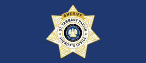 St Tammany Parish Sheriff's Office logo on blue for Jail Log Book Web Application Case Study